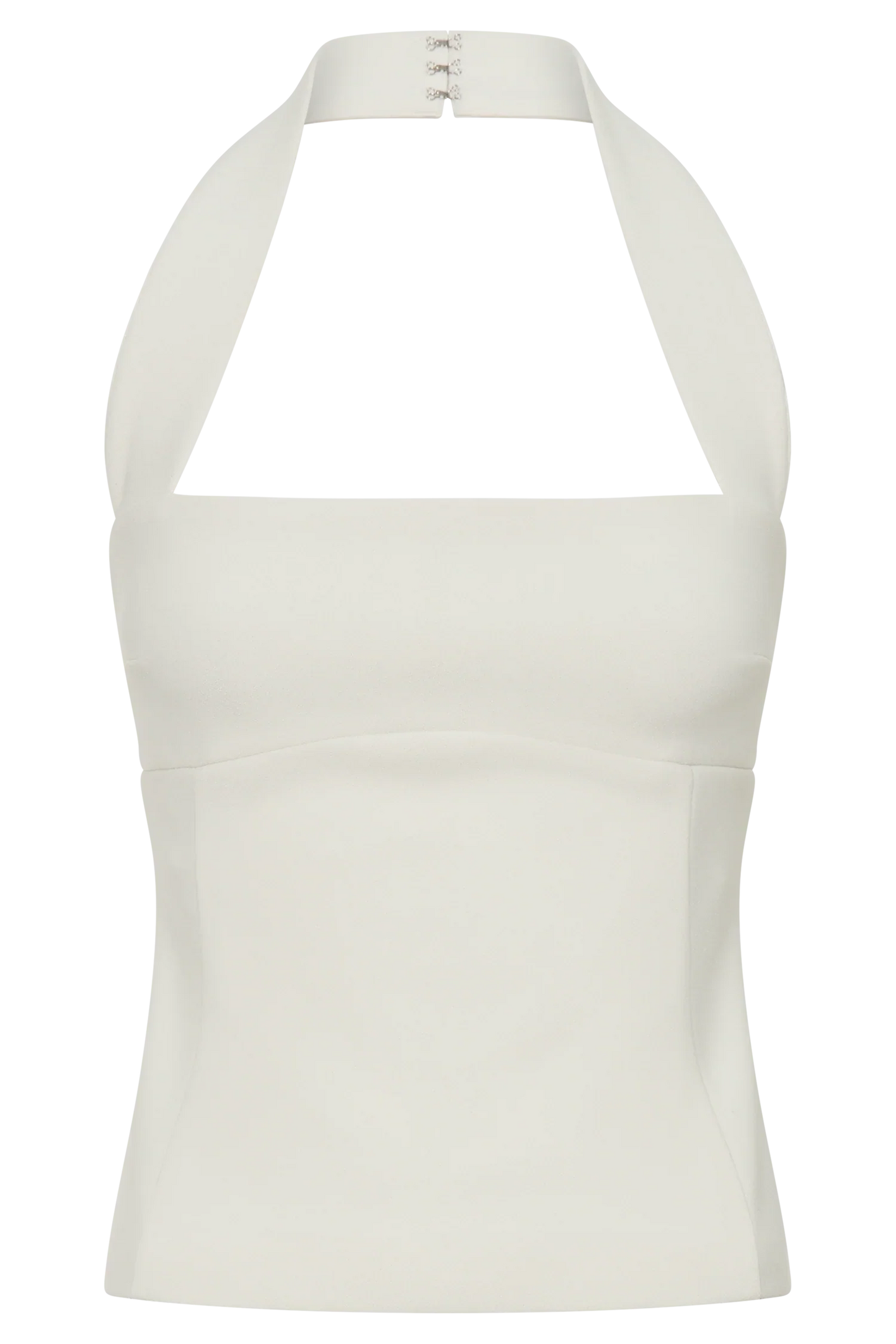 Amelita Suiting Halter Top Ivory