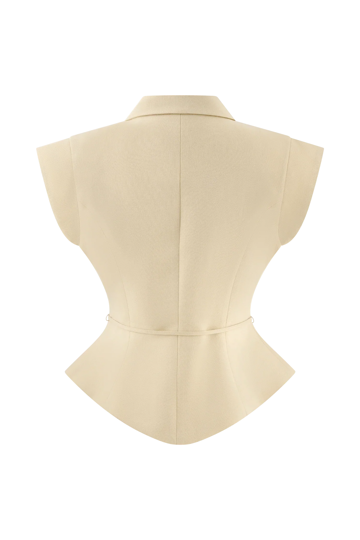 Andina Shortsleeve Linen Top Natural Beige