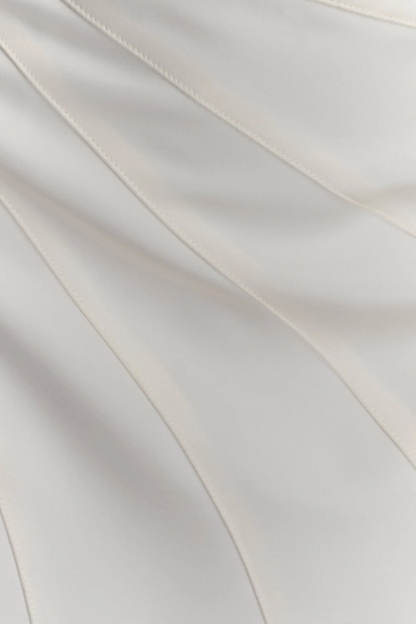 Atenea Satin Mini Dress White