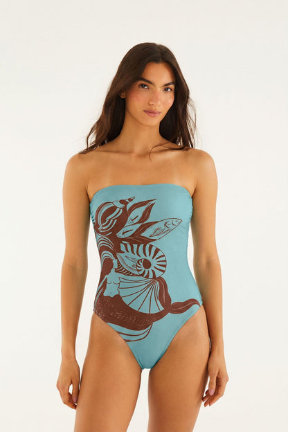 Adjustable Straps One-Piece Swimsuit