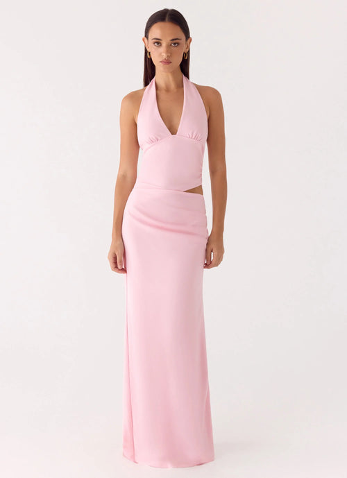 Almost Love Maxi Dress Pink