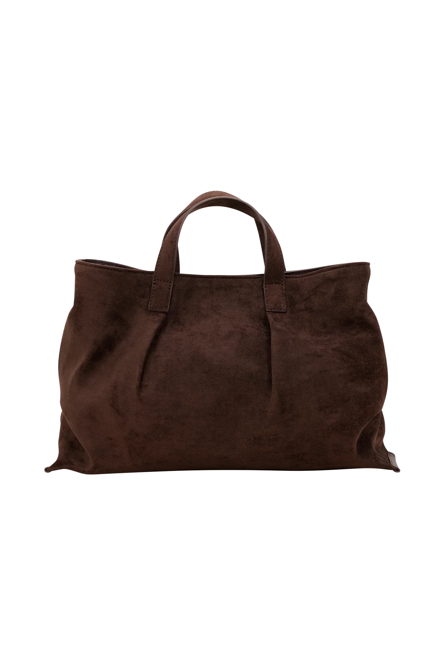 Baylor Faux Suede Bag Chocolate
