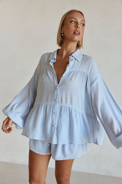 Huxley Top - Blue
