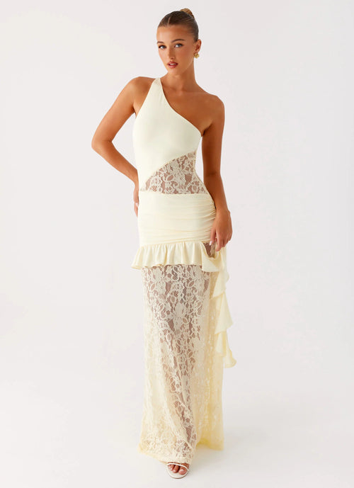 Benita Maxi Dress Yellow