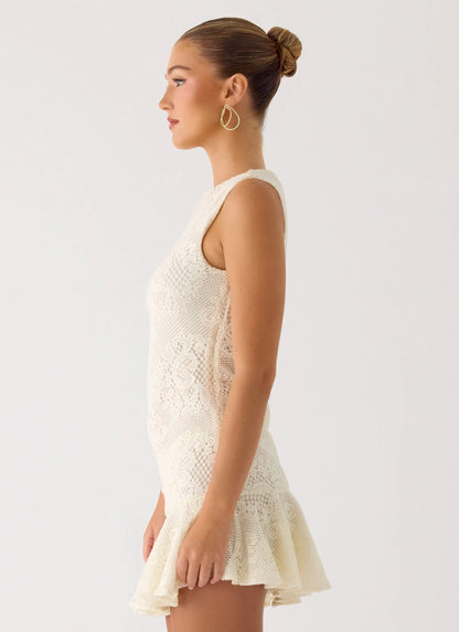Adoria Mini Dress Ivory