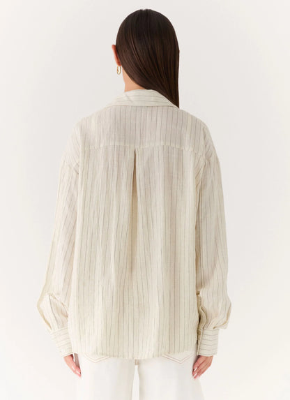 Alessio Shirt - Desert Stripe