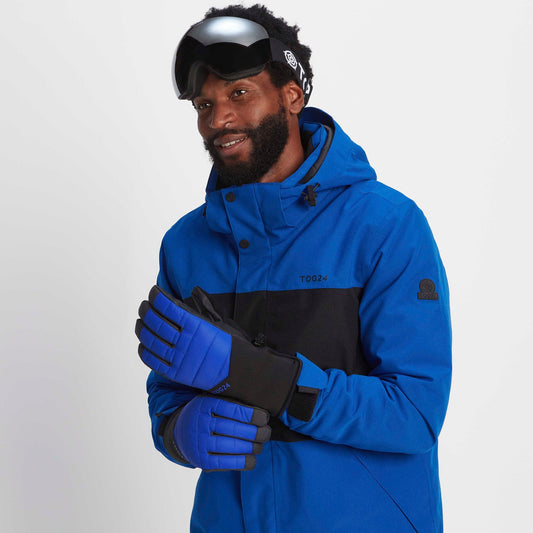 Adventure Waterproof Insulated Ski Gloves - Royal Blue