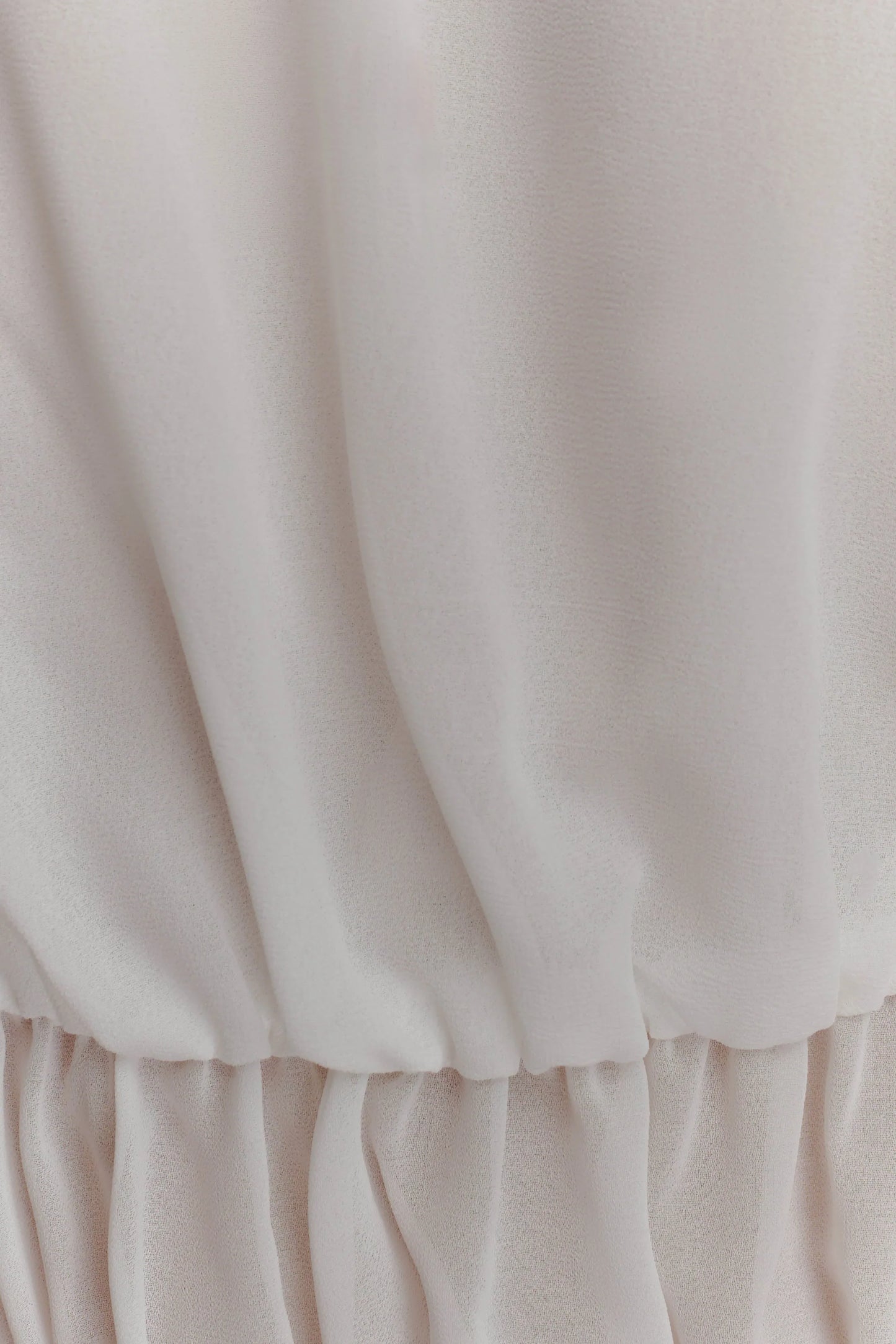 Carlie Chiffon Maxi Skirt Ivory