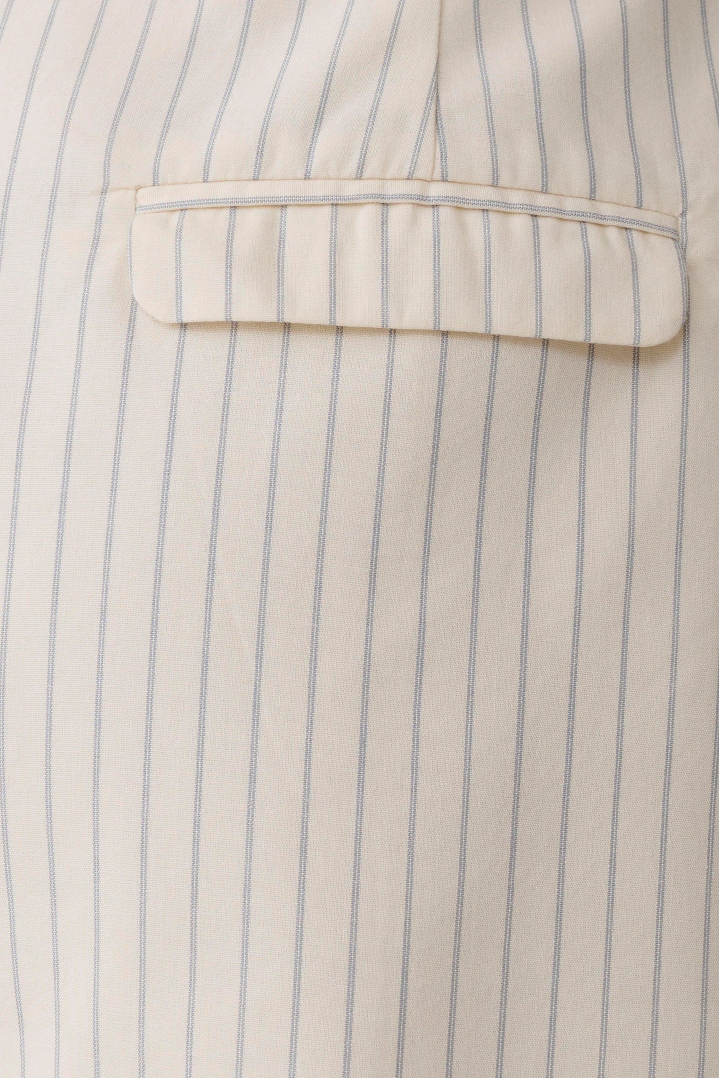Alina Pintuck Cotton Shorts Stripe