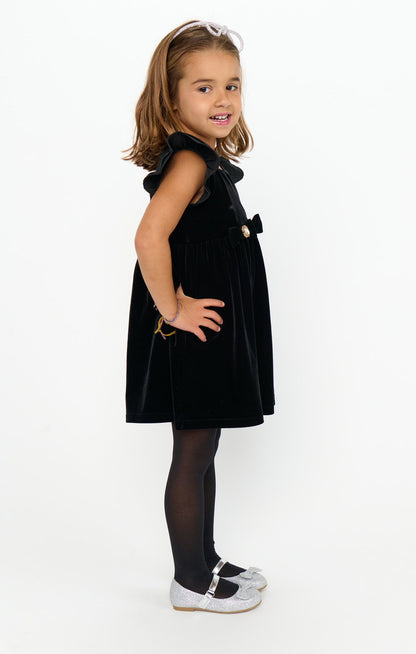 The Paris Dress ~ Black Velvet
