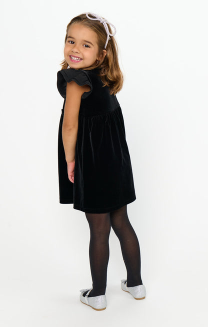 The Paris Dress ~ Black Velvet