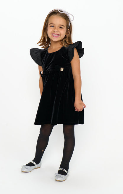 The Paris Dress ~ Black Velvet