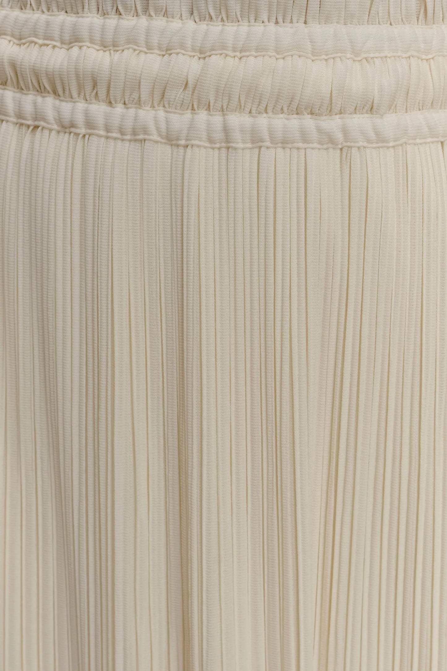 Amaris Gathered Plisse Maxi Skirt Lemon