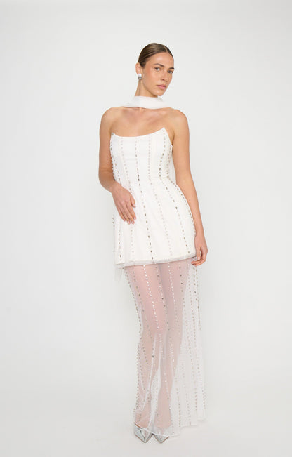 Victoria Maxi Skirt ~ Beloved Embellished Mesh