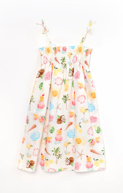Lola Smocked Dress ~ Seaside Treasures