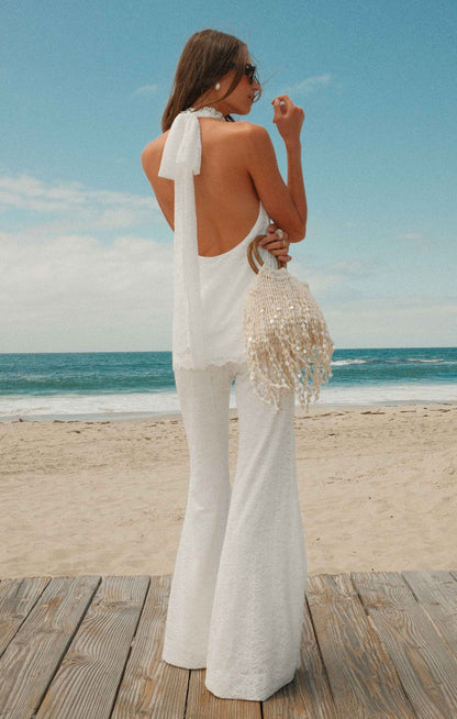 Bowie Bells ~ White Lovely Lace