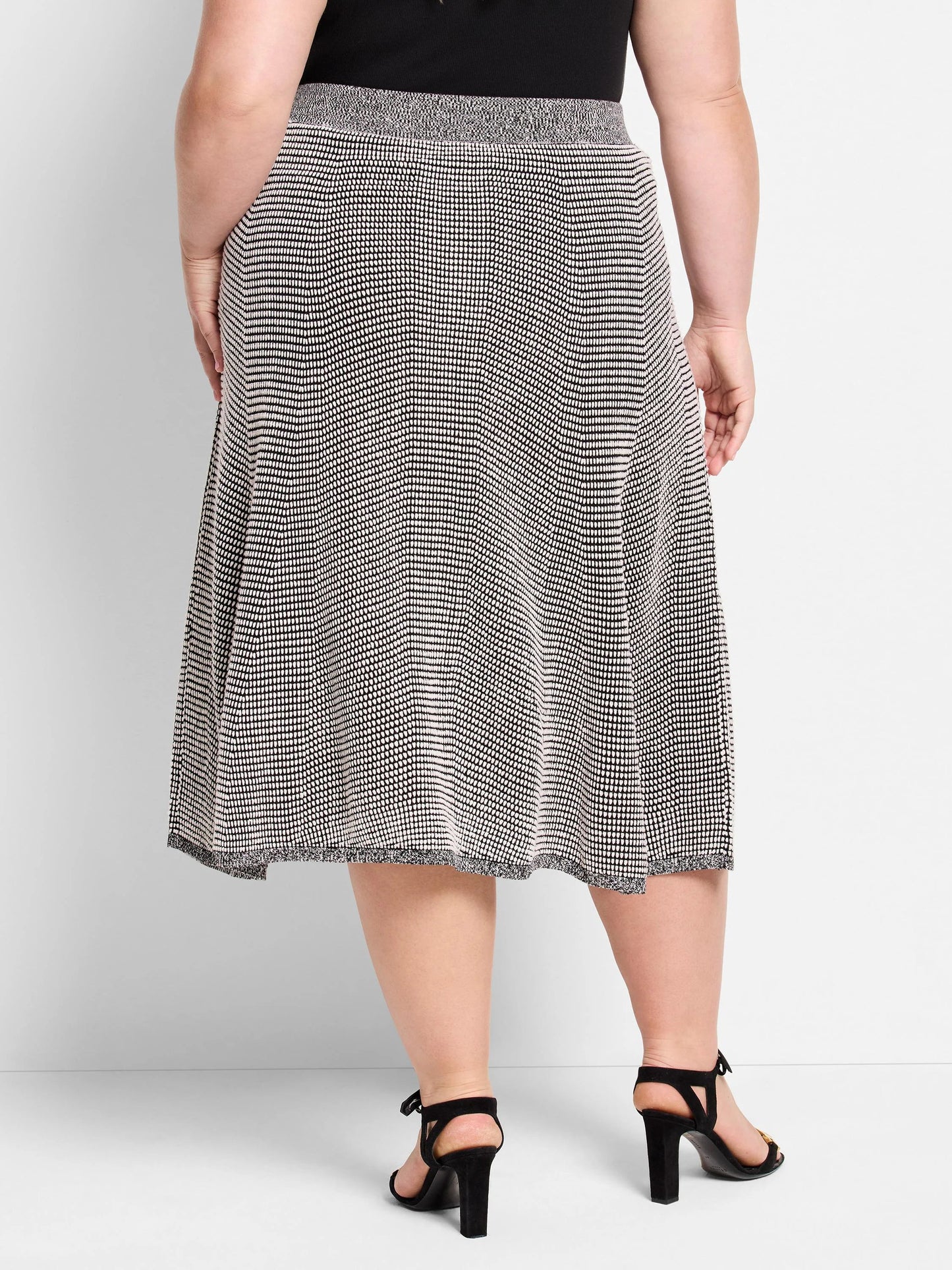 Pixel Knit Skirt