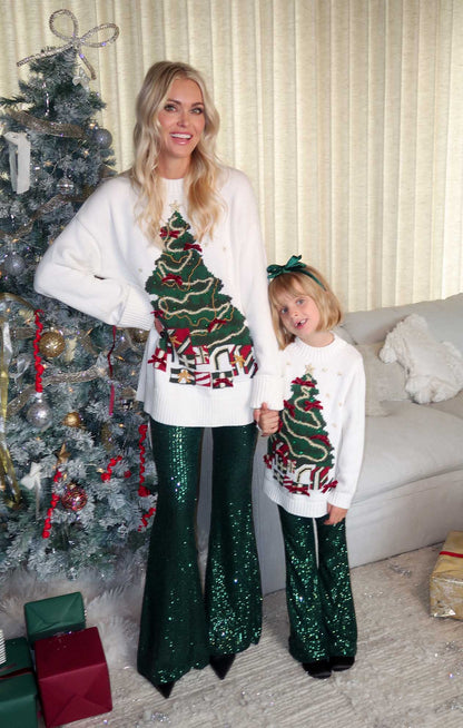 Mercury Bells ~ Emerald Sequins