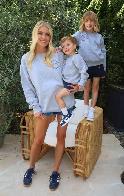 Davis Sweatshirt ~ Sailing Club Graphic