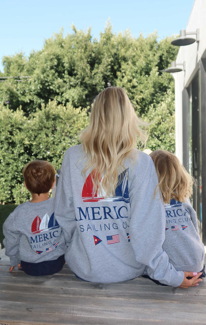 Davis Sweatshirt ~ Sailing Club Graphic