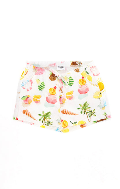 Lil Easy Shorts ~ Seaside Treasures