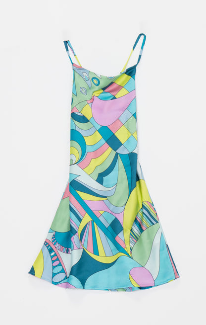 Little Verona Dress ~ Go Go Luxe Satin