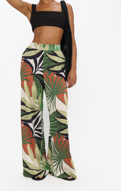 Vince Pants ~ Caribbean Palms