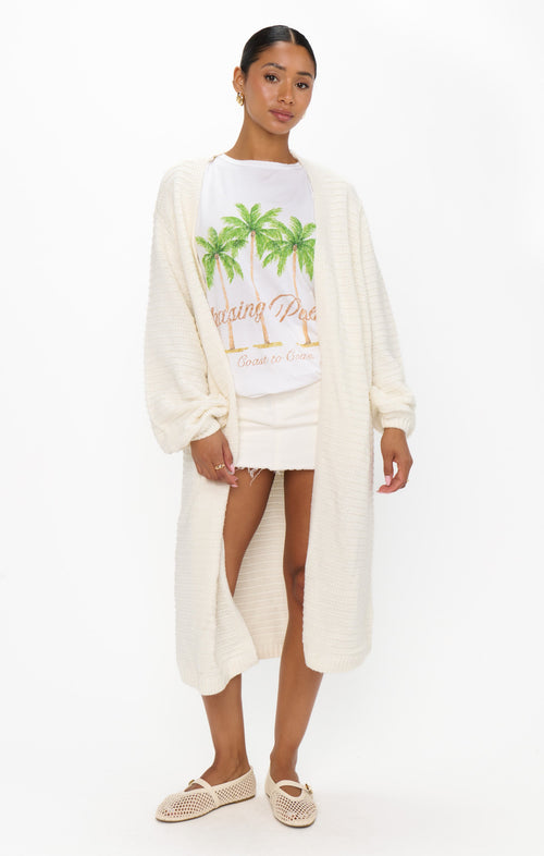 Unwind Cardigan ~ Buttercream Knit