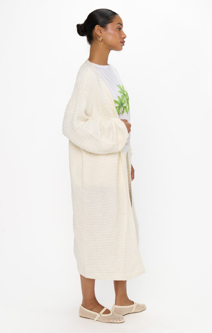 Unwind Cardigan ~ Buttercream Knit
