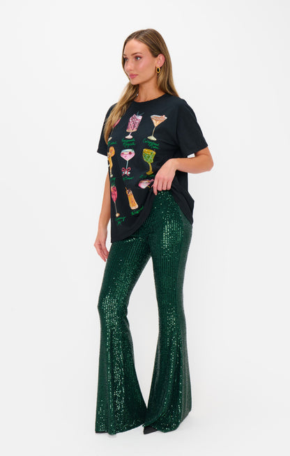 Mercury Bells ~ Emerald Sequins