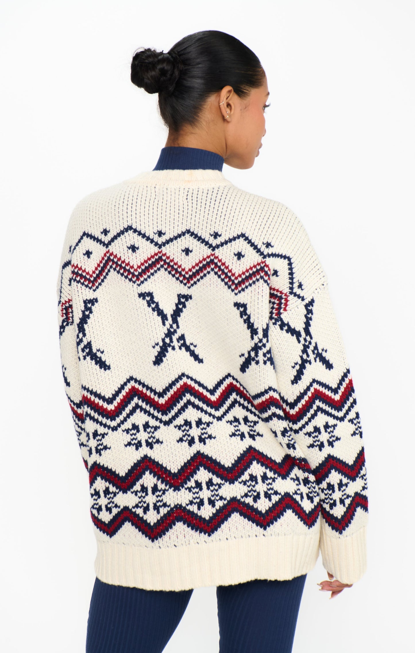 Ski in Sweater ~ Cream Ski Knit