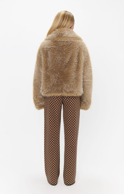 Zermatt Sweater Pant ~ Carmel Geo Knit