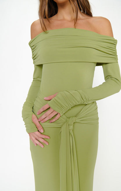 Vanessa Maxi Dress ~ Pear
