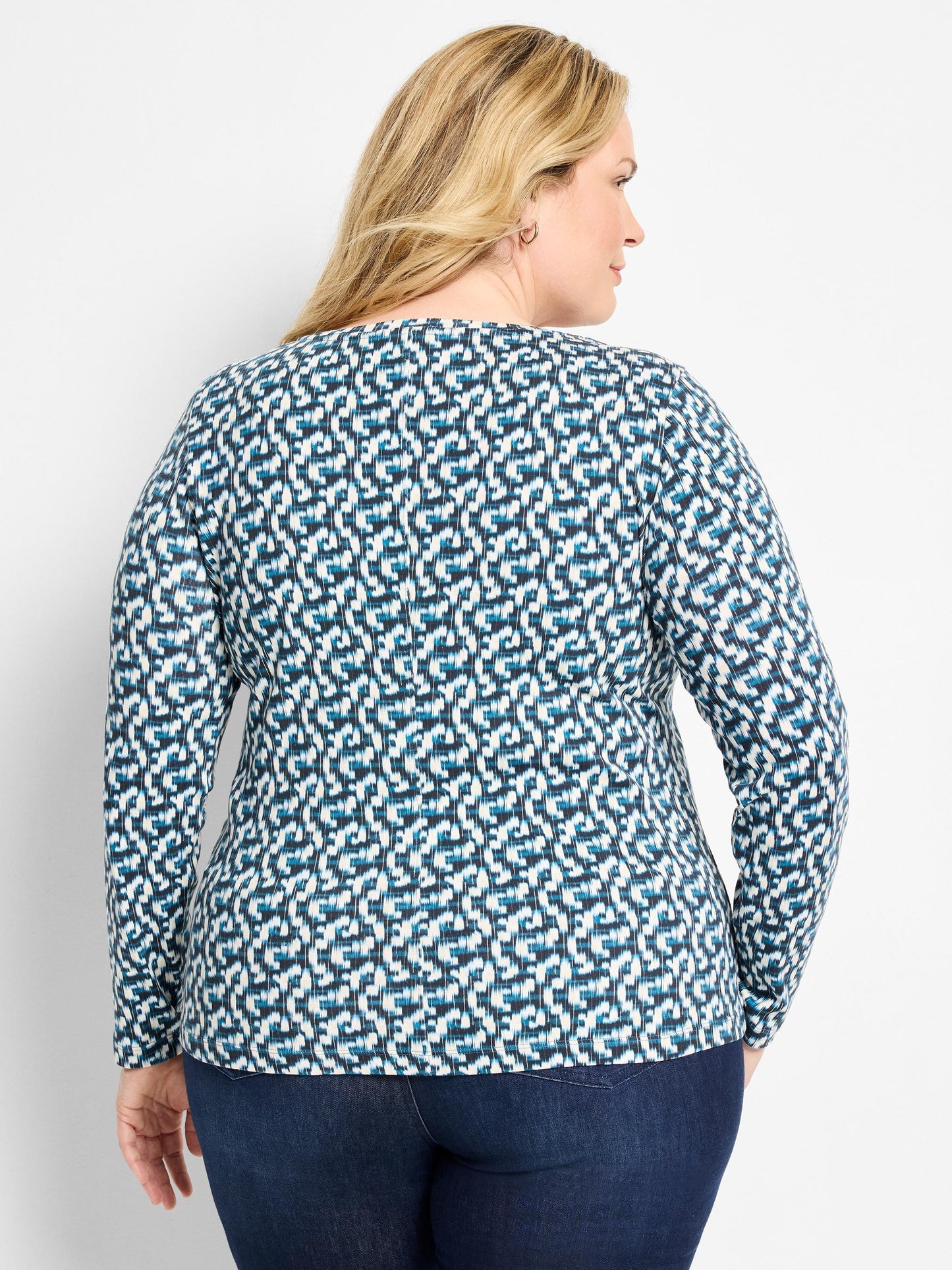 NZT Long Sleeve Printed Boat Tee