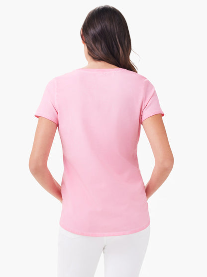 NZT Short Sleeve Shirt Tail Crew Tee