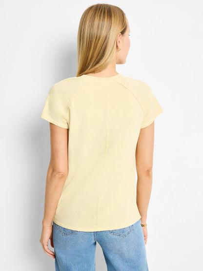 NZT Short Sleeve Cotton Slub Crew Neck Tee