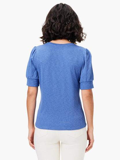 NZT Elbow Sleeve Scoop Neck Tee
