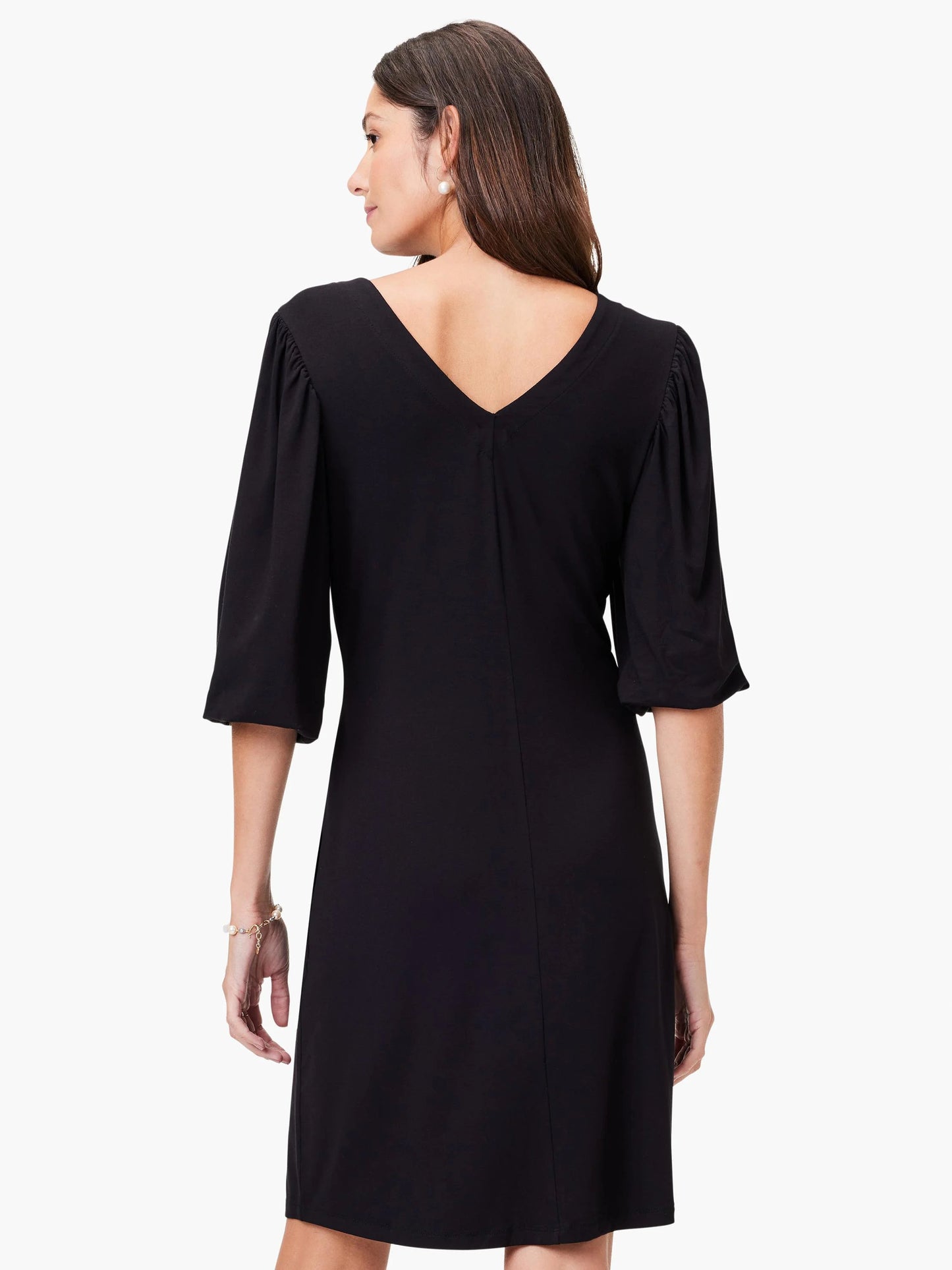 V-Neck Knit Dress