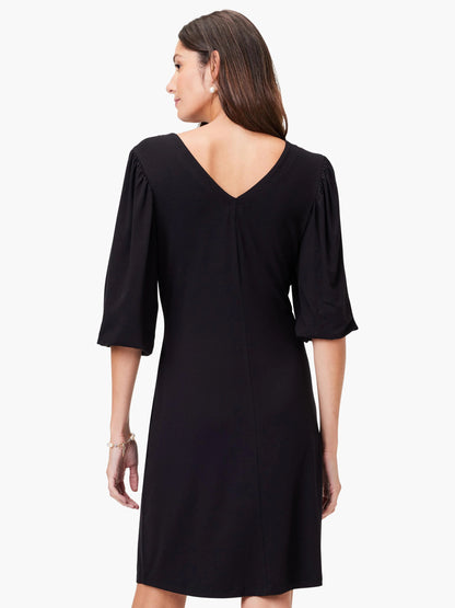 V-Neck Knit Dress