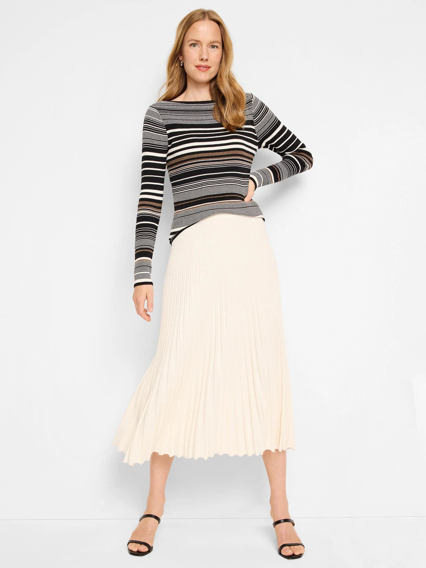 Ribbed Sweater Skirt