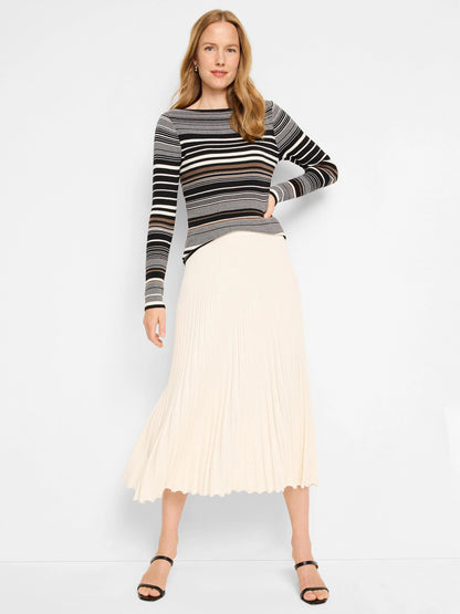 Ribbed Sweater Skirt