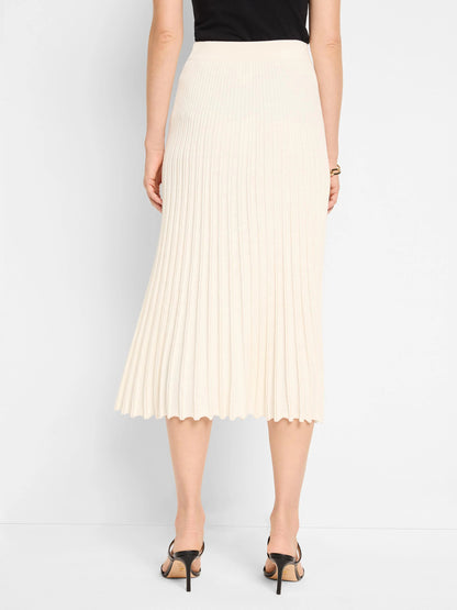Ribbed Sweater Skirt