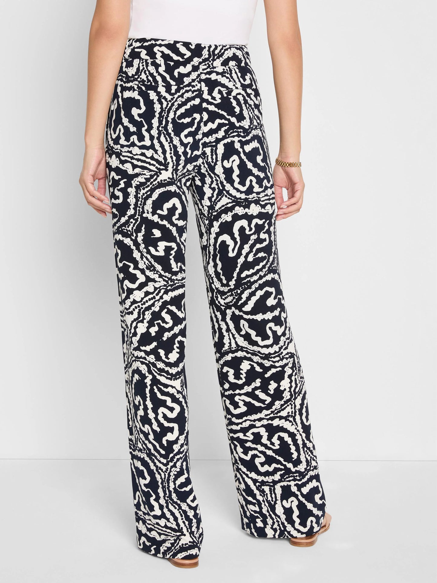 Indigo Leaf Eliot Wide-Leg Pant