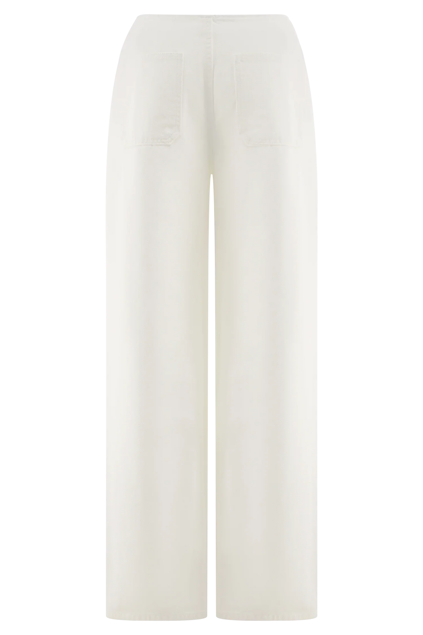 Caitlin Mid Rise Denim Jeans White
