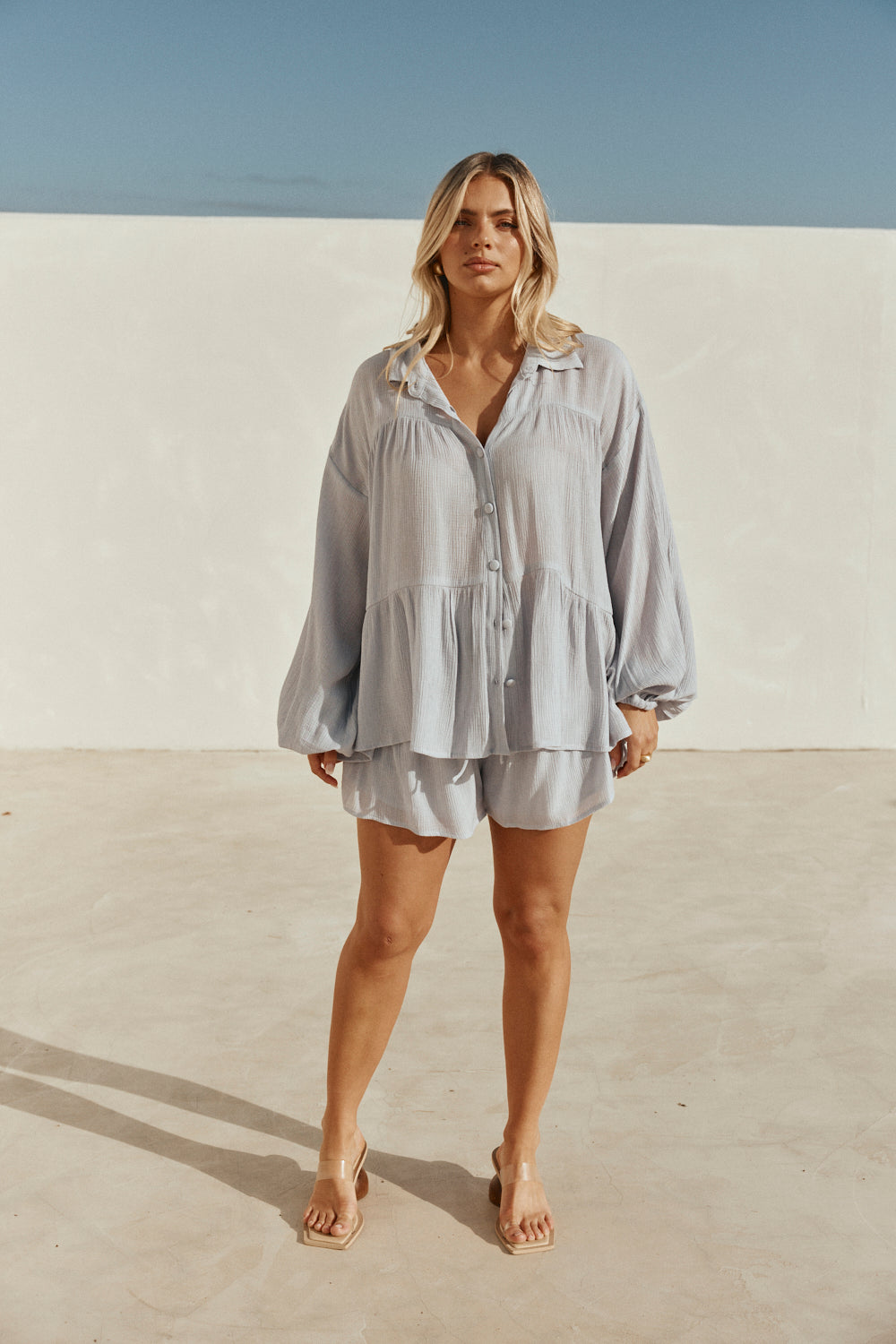 Huxley Top - Blue