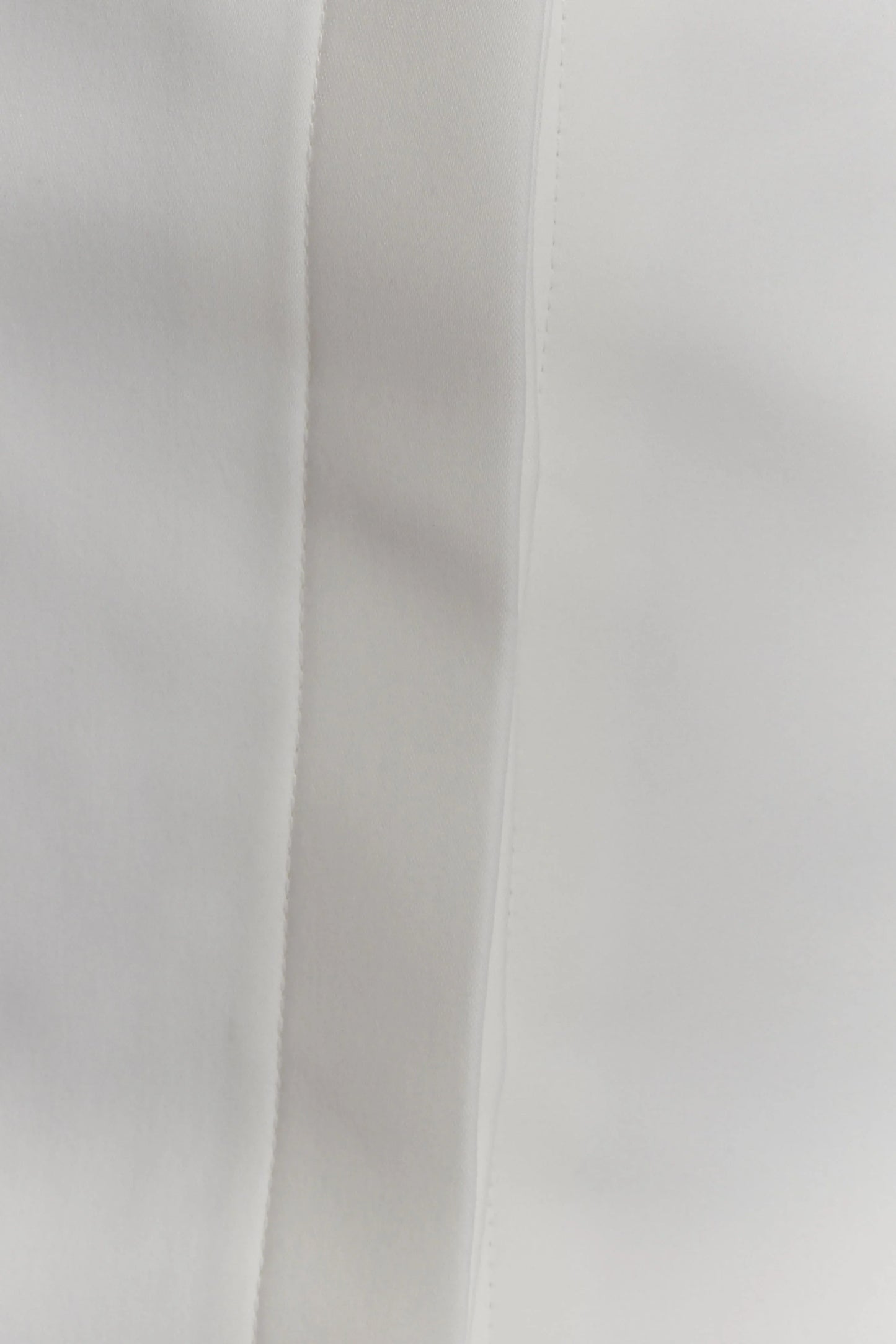 Carina Peplum Cotton Shirt Dress White