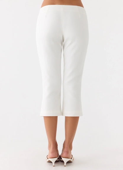 Andrea Pants White