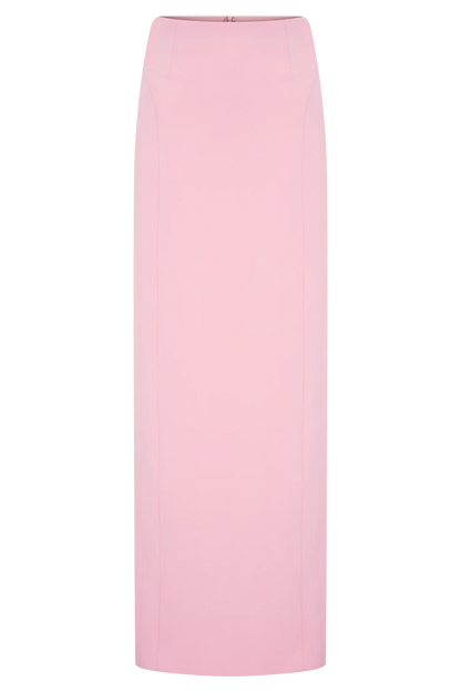 Alma High Waist Maxi Skirt Candy Pink