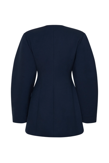Beatrice Blazer Mini Dress Navy