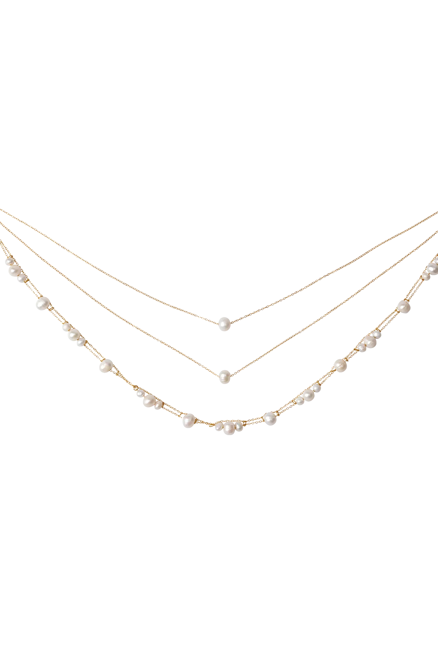 Aryanne Layered Pearl Choker Pearl